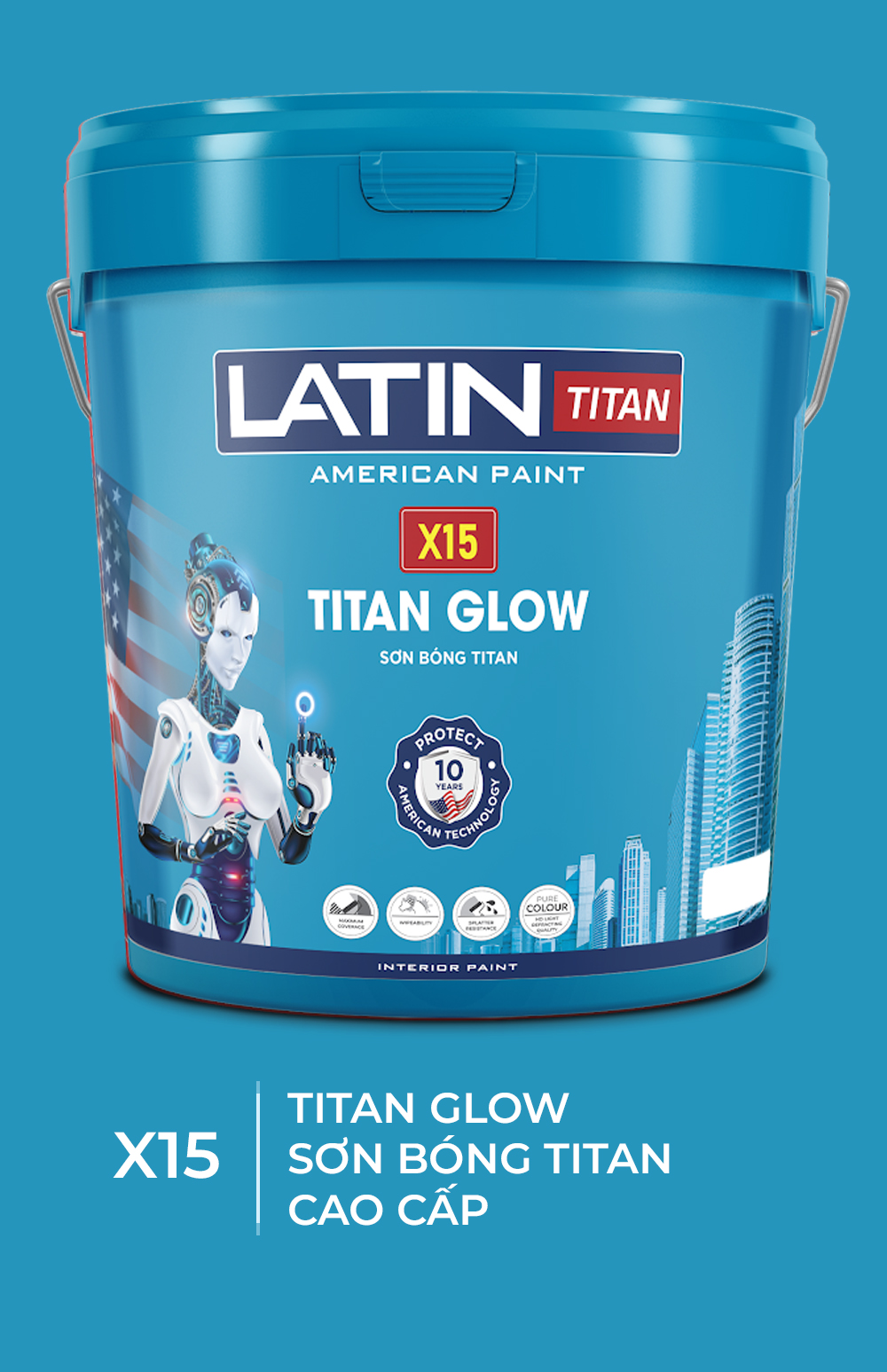 Sơn bóng titan