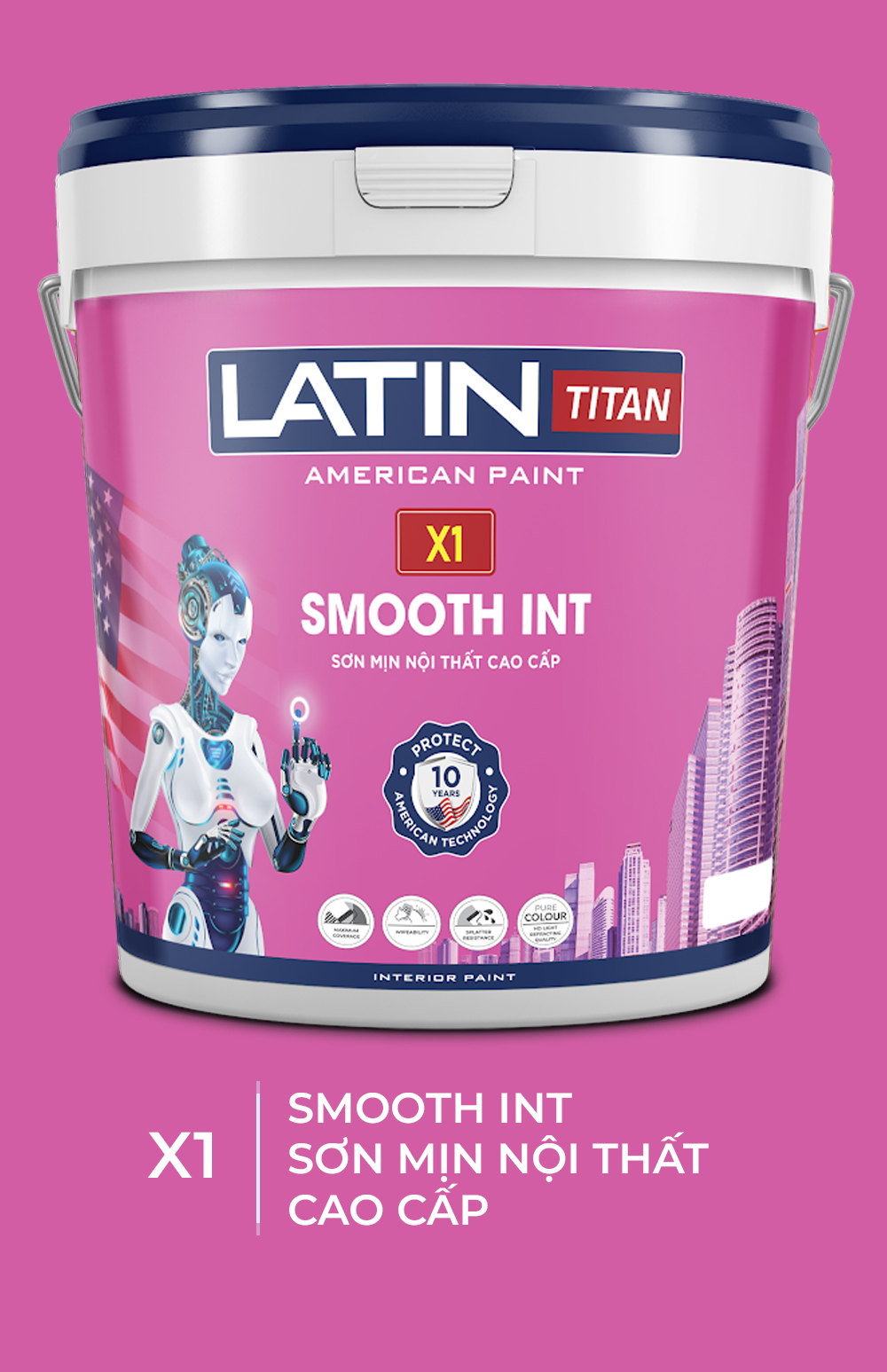 Sơn mịn nội thất cao cấp