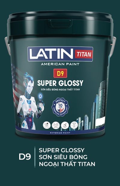 Sơn siêu bóng ngoại thất titan