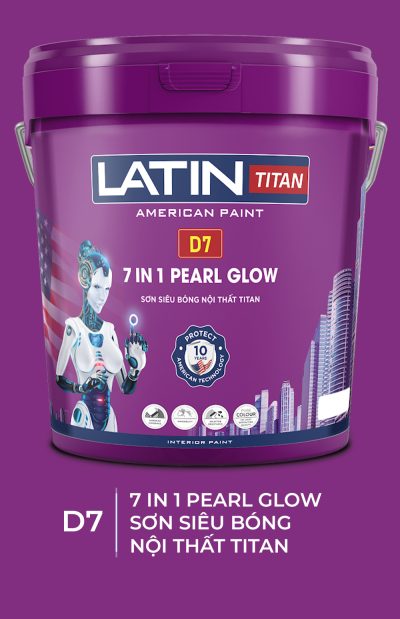 Sơn siêu bóng nội thất titan